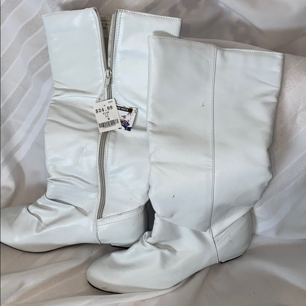 White boots